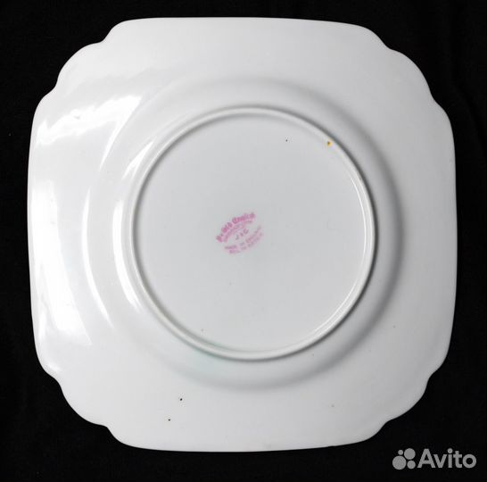 Редкая тарелка Jackson&Gosling, Англия, винтаж