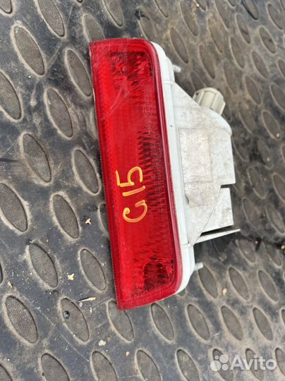 Фонарь противотуманный задний Nissan Almera G15