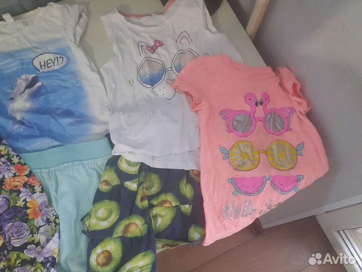 Пакет вещей на девочку 5 6 лет 110 116