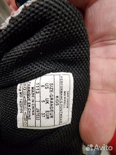 Кроссовки сетка Merrell sand b eu37