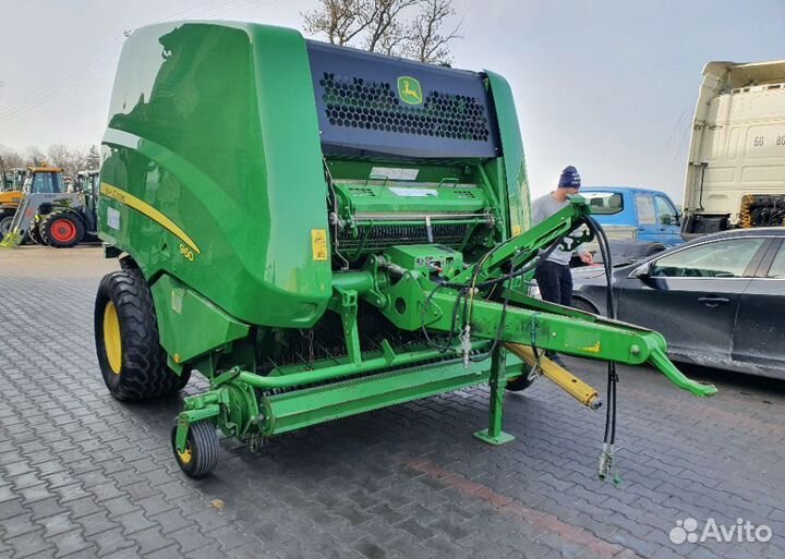Пресс-подборщик John Deere 990, 2013