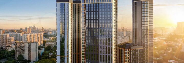 1-к. квартира, 46 м², 5/47 эт.