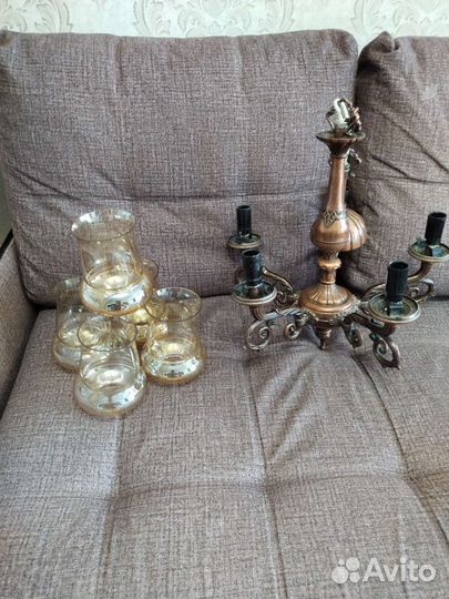 Люстра потолочная бу СССР