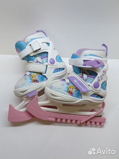 Коньки детские, раздвижные, 26-31 размер