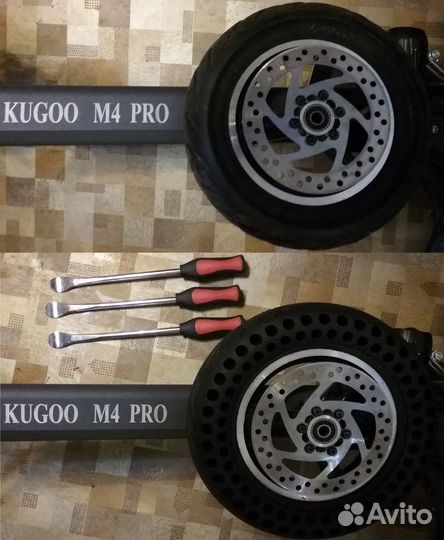 Шины бескамерные для самоката Куго Kugoo М3 М4 PRO