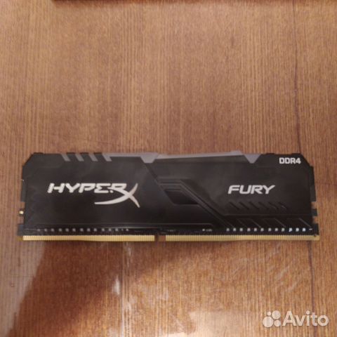 Kingston HyperX fury Black RGB 8gb
