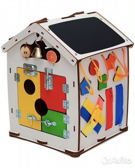 Бизиборд домик