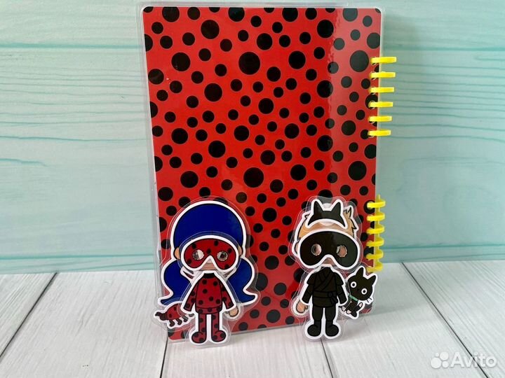 Леди баг и супер кот игра на липучках