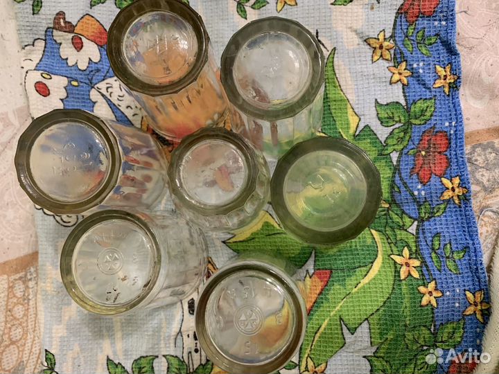 Стаканы граненые СССР