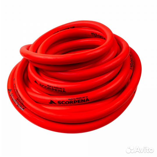 Тяга d16мм Scorpena RED, на отрез 10 см, двухкомпо