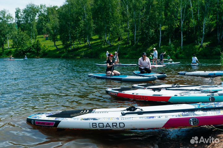 Прогулка на SUP сап бордах