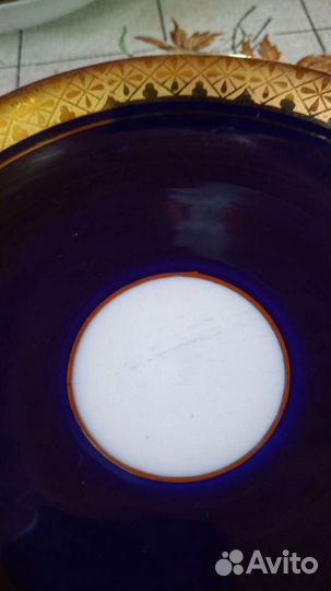 Блюдца кобальт лфз 5 шт