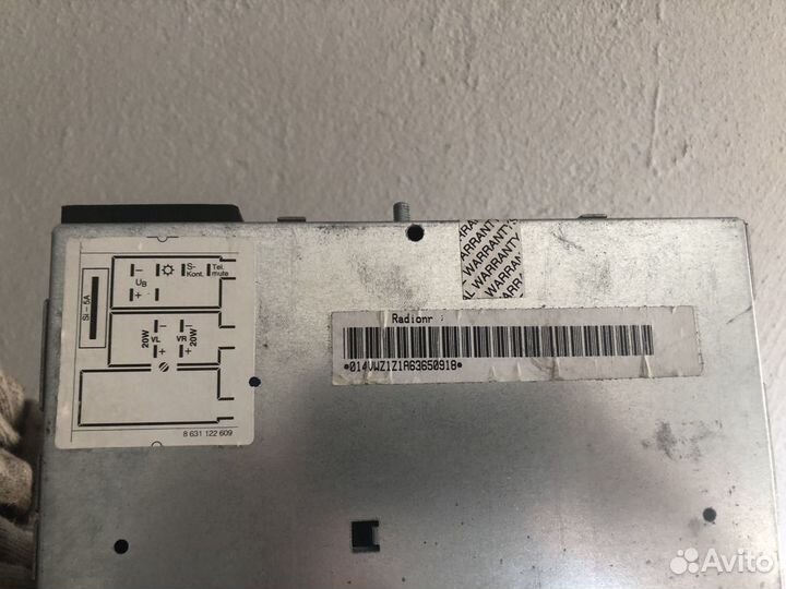 Магнитола Alpha VW 6X0035153