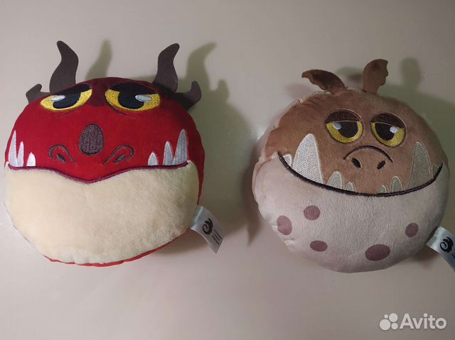 Игрушки-миниподушки 