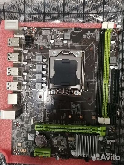 Новый Комплект мать 1356 X79, цп 2420v2, 6/12,16GB