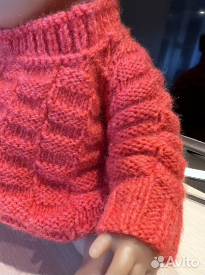 Кофточка вязаная для куклы