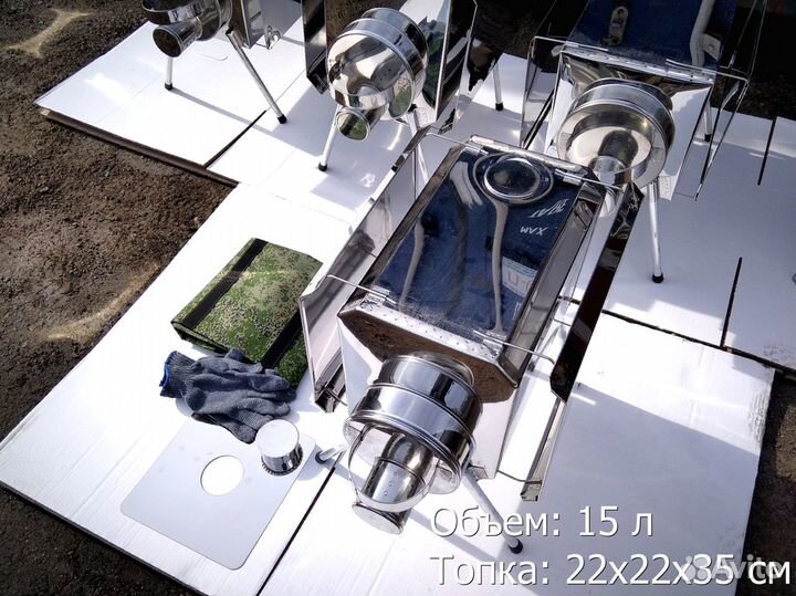 Печь для отопления палатки Пошехонка Турист на 15