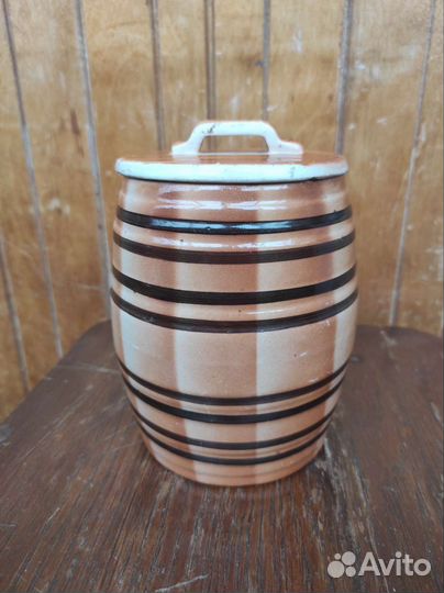 Бочонок керамический СССР