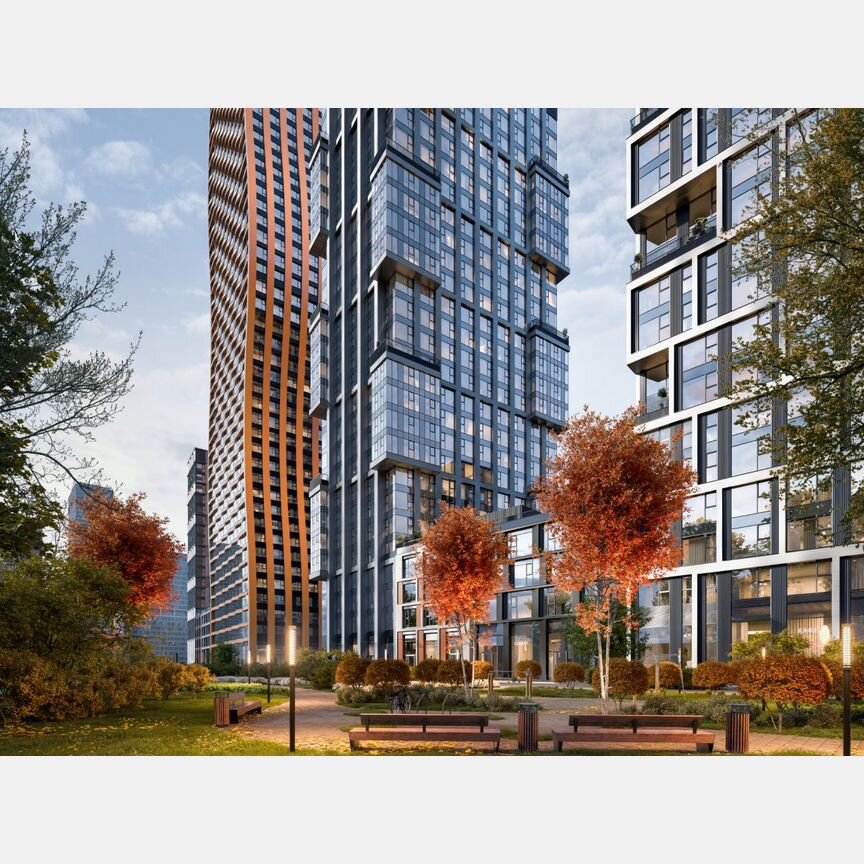 1-к. квартира, 50,2 м², 46/48 эт.