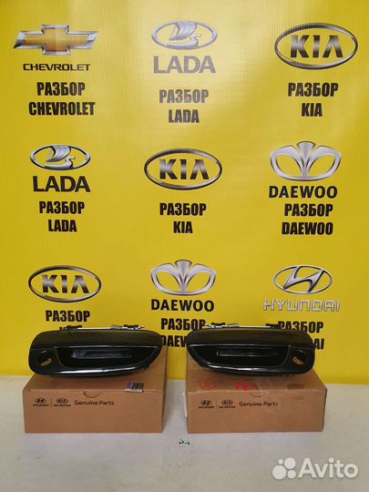 Наружная ручка двери Hyundai accent