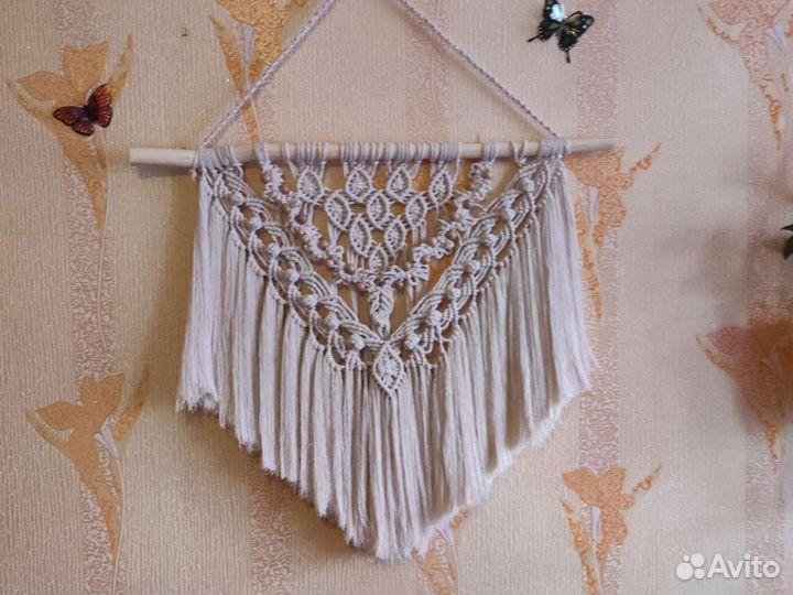 Настенное панно макраме