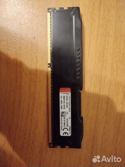 Оперативная память Kingston HyperX fury 4 гб