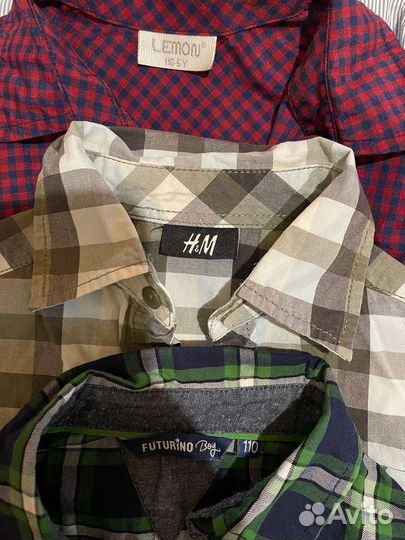 Рубашки для мальчиков