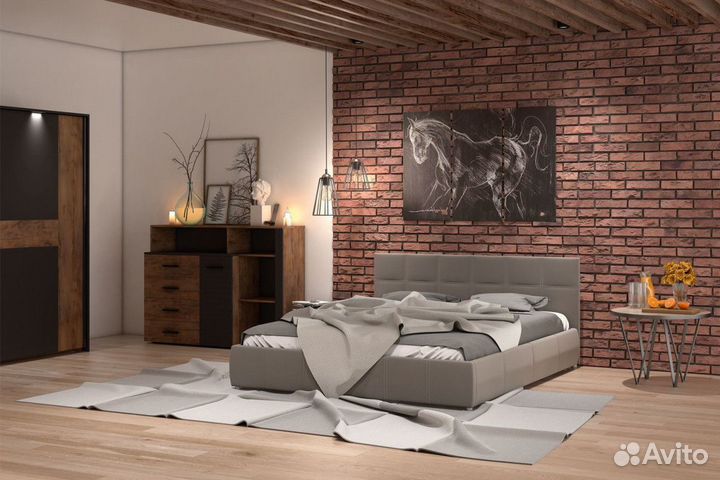Кровати мдф, лдсп, массив, металл, мягкие кровати