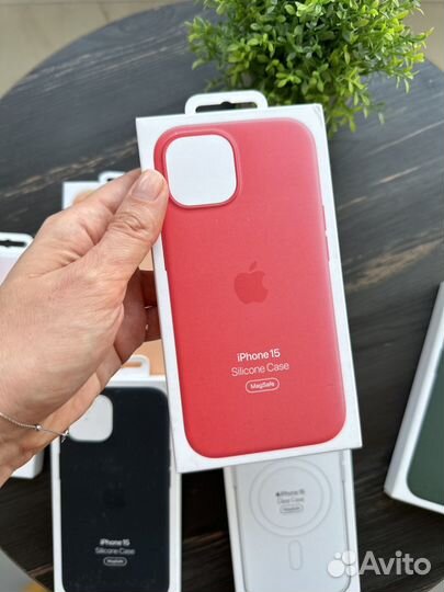 Ориг Apple Silicone Case iPhone 15/15 Plus чехол