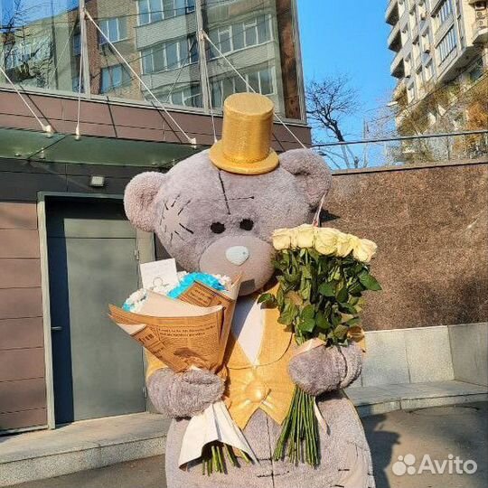 Аренда костюма ростовой куклы Мишки Тедди