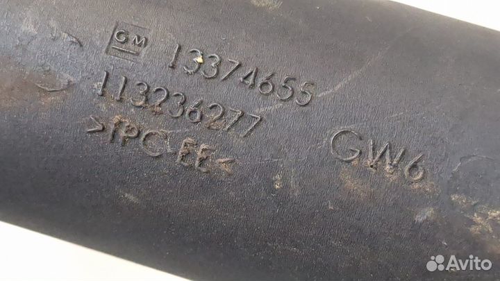 Патрубок интеркулера Chevrolet Cruze 2015