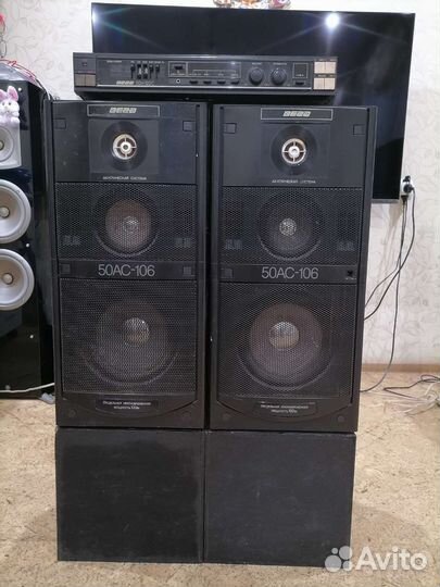 Колонки + усилитель