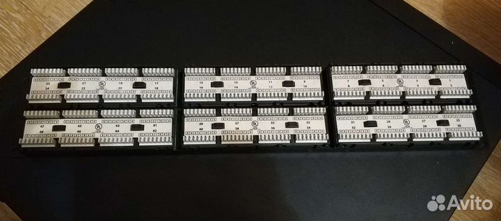 Патч панель 48 портов Hyperline voice panel