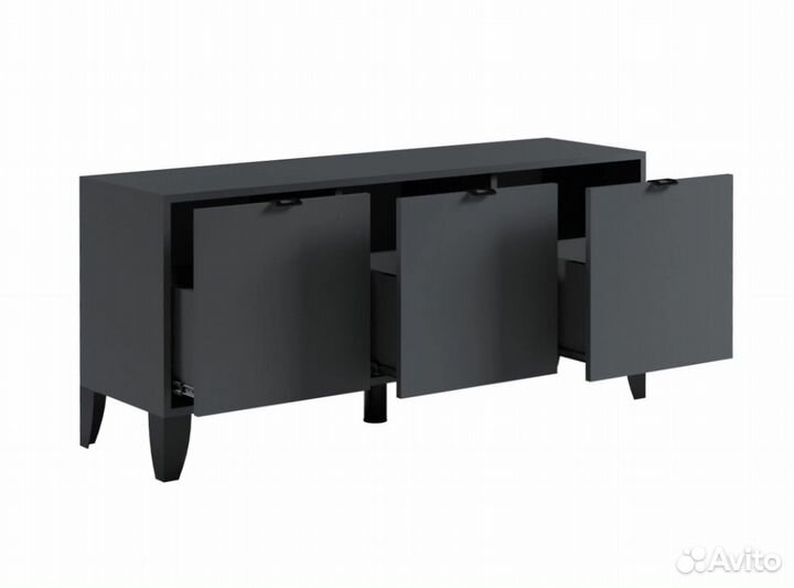 Тумба под тв 120см графит (Гира)