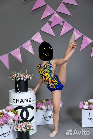 Купальник гимнастический 122-128