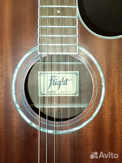 Акустическая гитара flight AG-300C NS