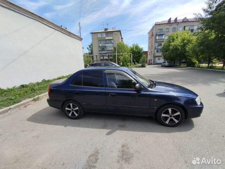 Hyundai Accent 1.5 МТ, 2007, 284 000 км