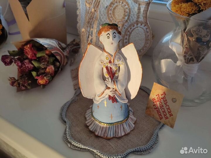 Статуэтка. Тульская городская игрушка