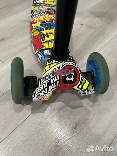 Самокат детский трехколесный бу