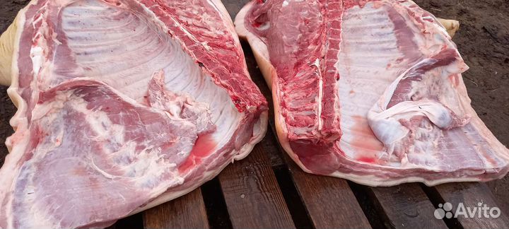 Мясо свинины домашнее