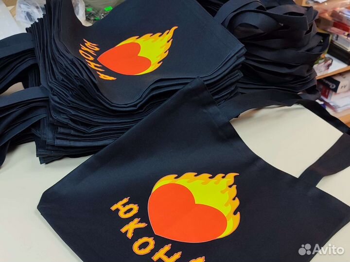 Печать на футболках, DTF