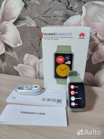 Смарт часы Huawei watch fit