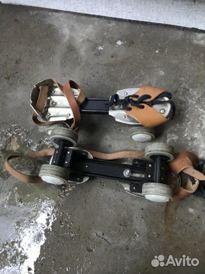 Роликовые коньки детские СССР