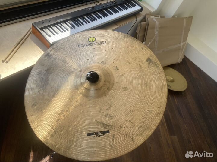 Тарелки комплект (Sabian sbr, Paiste pst 3 )