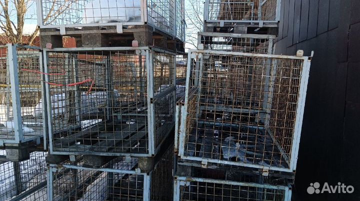 Контейнер металлический сетчатый