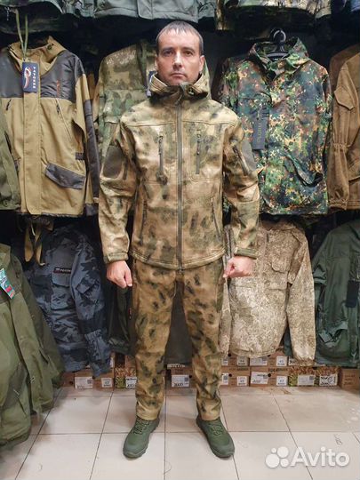 Тактический демисезонный костюм Софтшелл