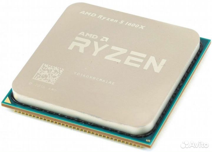 Процессор AMD Ryzen 5 1600X AM4, 6 x 3600 мгц