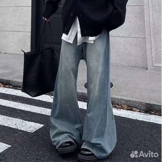 Клеш Джинсы Rick Owens type
