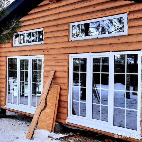 Пластиковые окна двери