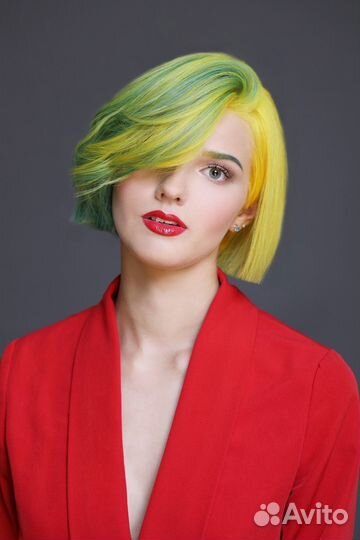 Модель на окрашивание волос бесплатно